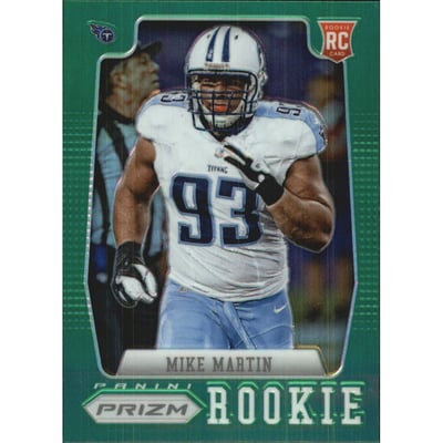 2012 Panini Prizm Prizms Green #251 Mike Martin