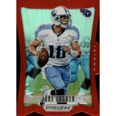 2012 Panini Prizm Prizms Red #189 Jake Locker