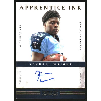 2012 Panini Prominence Apprentice Ink #20 Kendall Wright/10