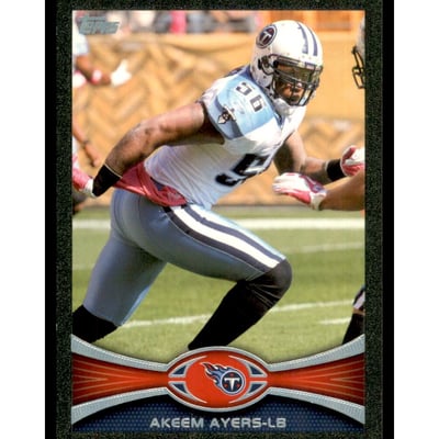 2012 Topps Black #253 Akeem Ayers