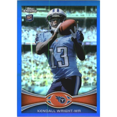2012 Topps Chrome Blue Refractors #212 Kendall Wright