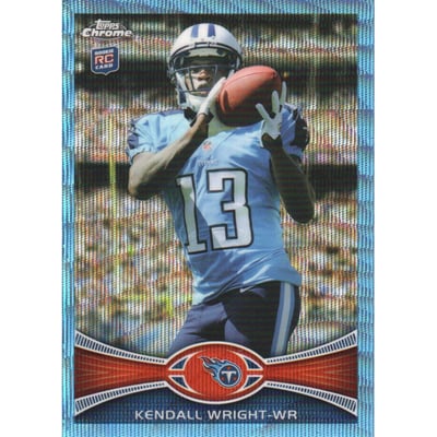 2012 Topps Chrome Blue Wave Refractors #BW212 Kendall Wright