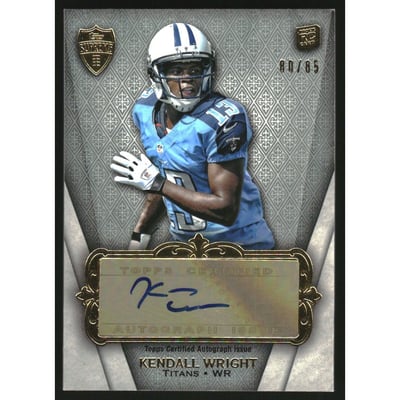 2012 Topps Supreme Rookie Autographs #SRAKW Kendall Wright