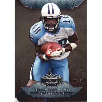 2012 Topps Triple Threads Onyx #97 Kenny Britt