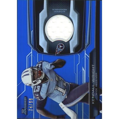 2013 Bowman Relics Blue #BRKW Kendall Wright