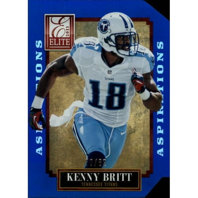 2013 Elite Aspirations #96 Kenny Britt/82