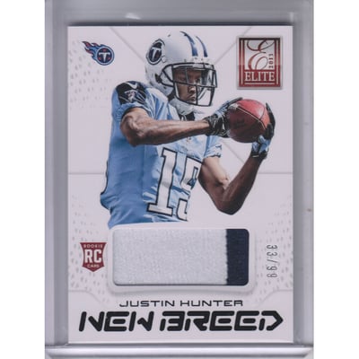 2013 Elite New Breed Jerseys Prime #14 Justin Hunter