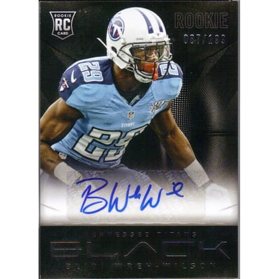 2013 Panini Black Rookie Signatures #111 Blidi Wreh-Wilson/199
