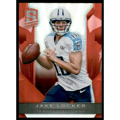 2013 Panini Spectra Red #96 Jake Locker