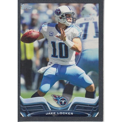 2013 Topps Black #416 Jake Locker