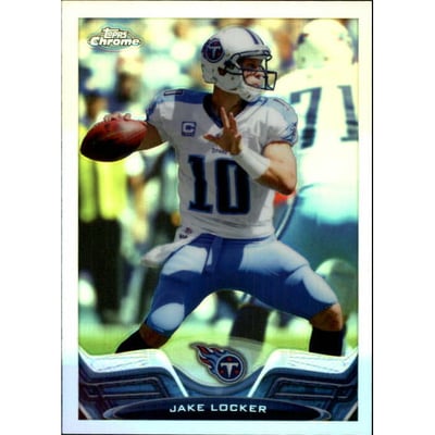 2013 Topps Chrome Red Refractors #56 Jake Locker