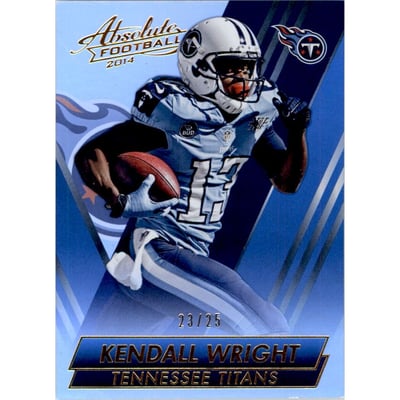 2014 Absolute Spectrum Gold #76 Kendall Wright