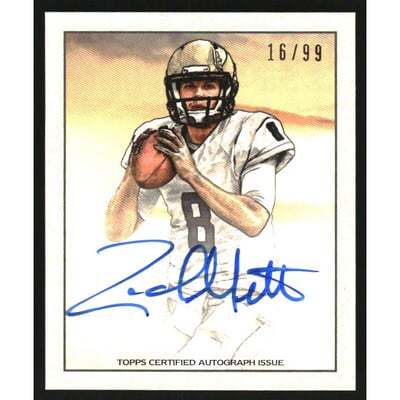 2014 Bowman '50 Bowman Mini Autographs #11 Zach Mettenberger