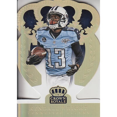 2014 Crown Royale Gold Holofoil #71 Kendall Wright