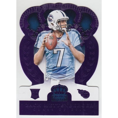 2014 Crown Royale Purple #146 Zach Mettenberger