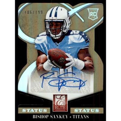 2014 Elite Status Gold #109 Bishop Sankey AU/199