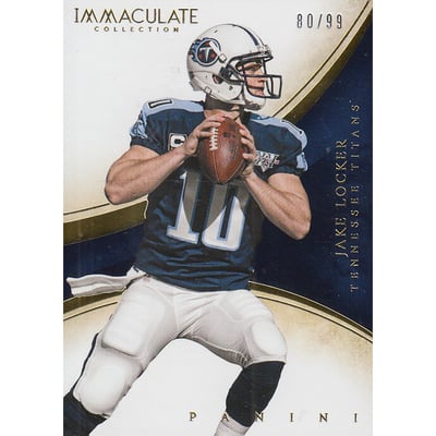 2014 Immaculate Collection #35 Jake Locker