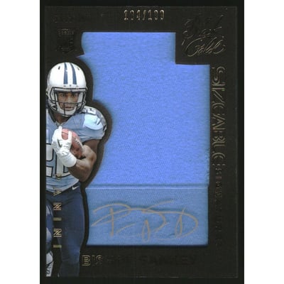 2014 Panini Black Gold Sizeable Signatures Rookie Jerseys #15 Bishop Sankey/199