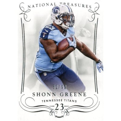 2014 Panini National Treasures #97 Shonn Greene