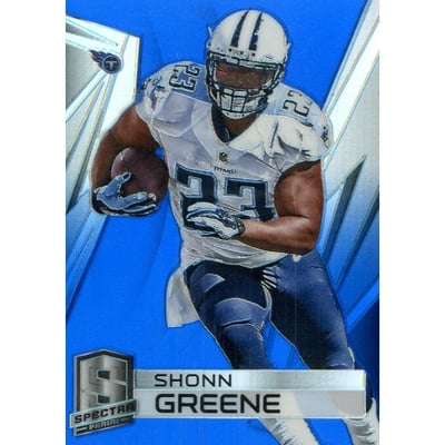 2014 Panini Spectra Prizms Blue #145 Shonn Greene