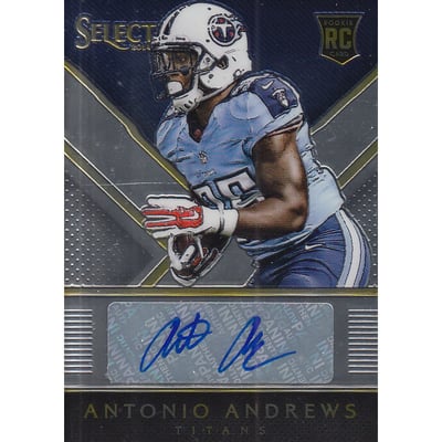 2014 Select Rookie Autographs #RAAA Antonio Andrews/149