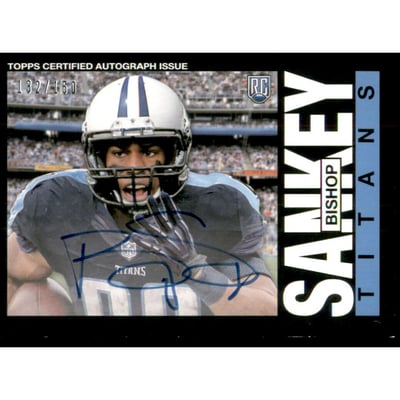 2014 Topps 1985 Autographs #326 Bishop Sankey