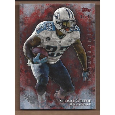 2014 Topps Inception Red #46 Shonn Greene