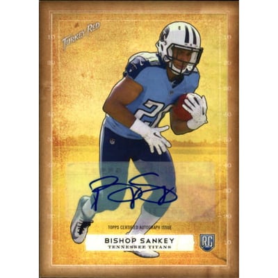 2014 Topps Turkey Red Autographs #37 Bishop Sankey
