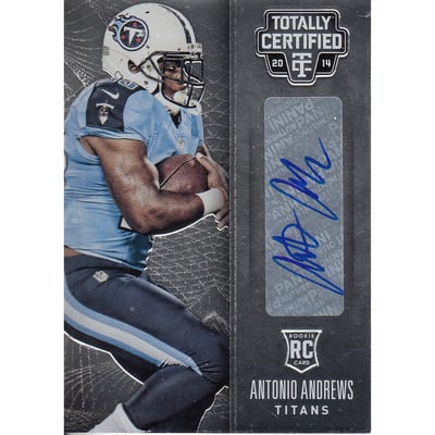 2014 Totally Certified Rookie Signatures #156 Antonio Andrews