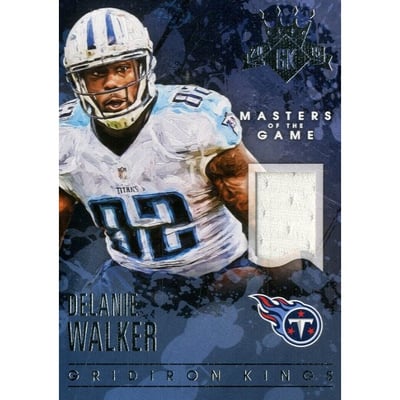 2015 Gridiron Kings Masters of the Game Materials #MOGDW Delanie Walker/249