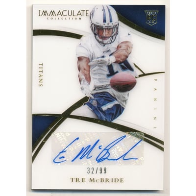 2015 Immaculate Collection #122 Tre McBride AU RC