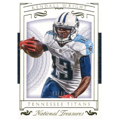 2015 Panini National Treasures Gold #51 Kendall Wright