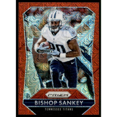 2015 Panini Prizm Prizms Red Power #122 Bishop Sankey