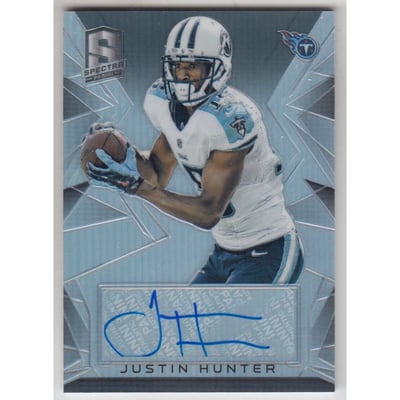 2015 Panini Spectra Signatures #50 Justin Hunter/99