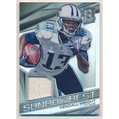 2015 Panini Spectra Sunday Best Jerseys #3 Kendall Wright/199