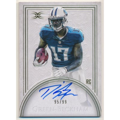 2015 Topps Definitive Collection Rookie Autographs #DRADG Dorial Green-Beckham/99 EXCH
