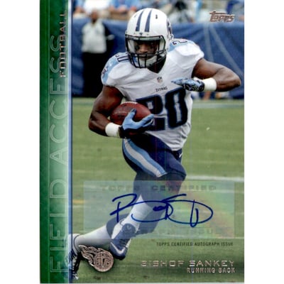 2015 Topps Field Access Autographs Green #12 Bishop Sankey