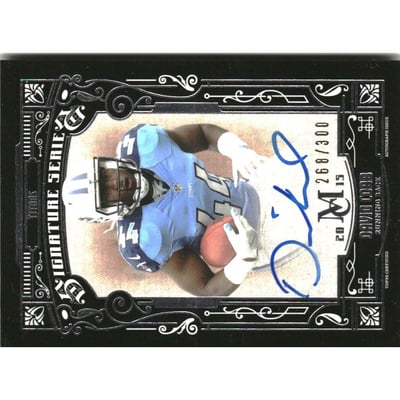 2015 Topps Museum Collection Signature Series Autographs #SSADC David Cobb/300
