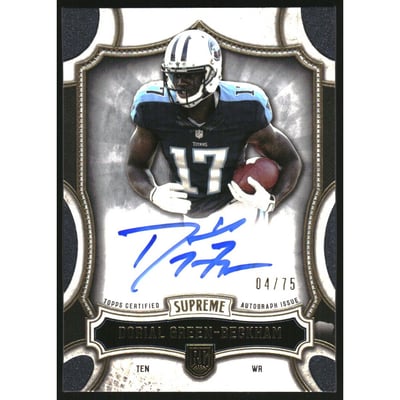 2015 Topps Supreme Rookie Autographs #SRADGB Dorial Green-Beckham
