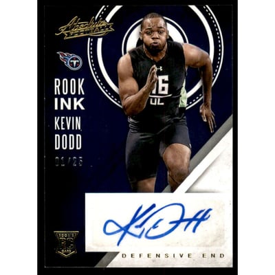 2016 Absolute Rook Ink Gold #33 Kevin Dodd