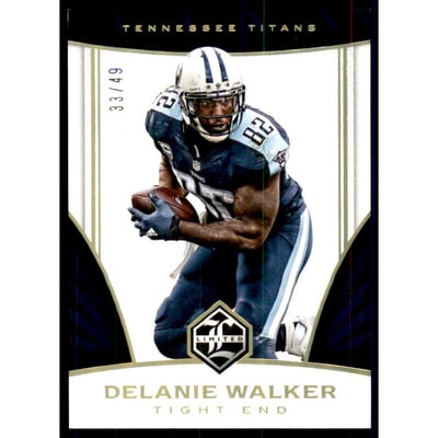 2016 Limited Gold Spotlight #81 Delanie Walker