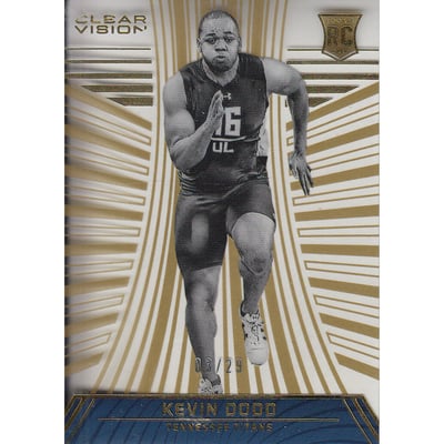 2016 Panini Clear Vision Gold #108 Kevin Dodd L1