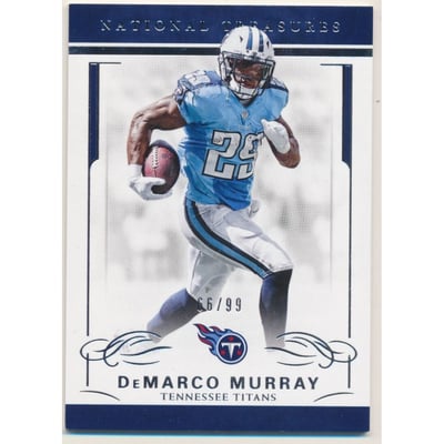 2016 Panini National Treasures #96 DeMarco Murray