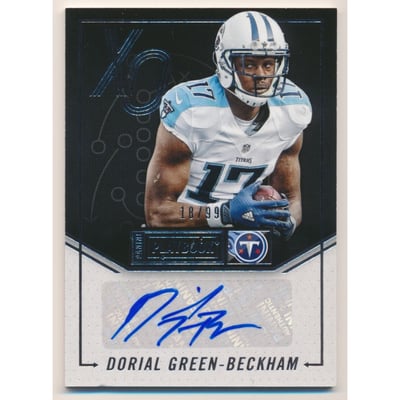 2016 Panini Playbook X's and O's Signatures #9 Dorial Green-Beckham/99