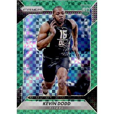 2016 Panini Prizm Prizms Green Power #275 Kevin Dodd