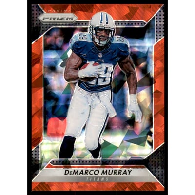 2016 Panini Prizm Prizms Red Crystals #64 DeMarco Murray
