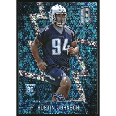 2016 Panini Spectra Neon Blue #163 Austin Johnson