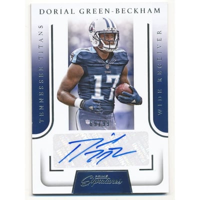 2016 Prime Signatures Autographs #131 Dorial Green-Beckham/99