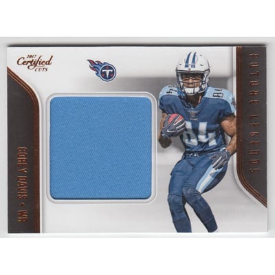 2017 Certified Cuts Future Legends Memorabilia #38 Corey Davis