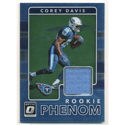 2017 Donruss Optic Rookie Phenom Jerseys #3 Corey Davis